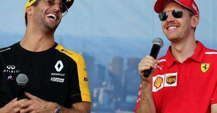 F1/ Ricciardo lo giura: "Vettel sarà ancora affamato di vittorie"
