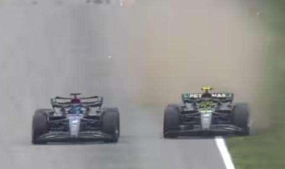 F1 | Barcellona, contatto Hamilton-Russell: ammonito il 63 e la Mercedes