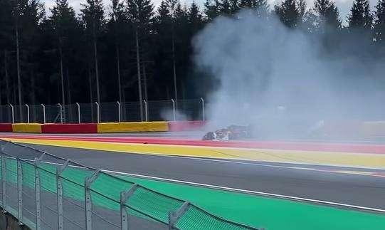 WEC | Ferrari, incidente per Giovinazzi nelle FP2 di Spa: nessuna conseguenza