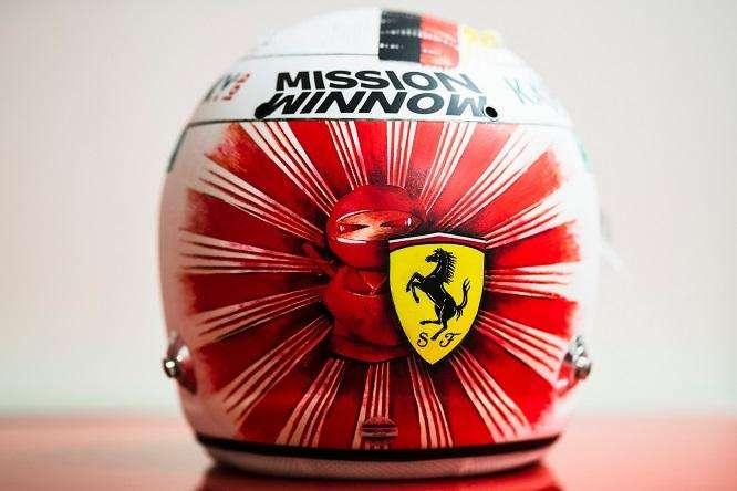 F1 / Gp Suzuka: casco speciale per Vettel in Giappone