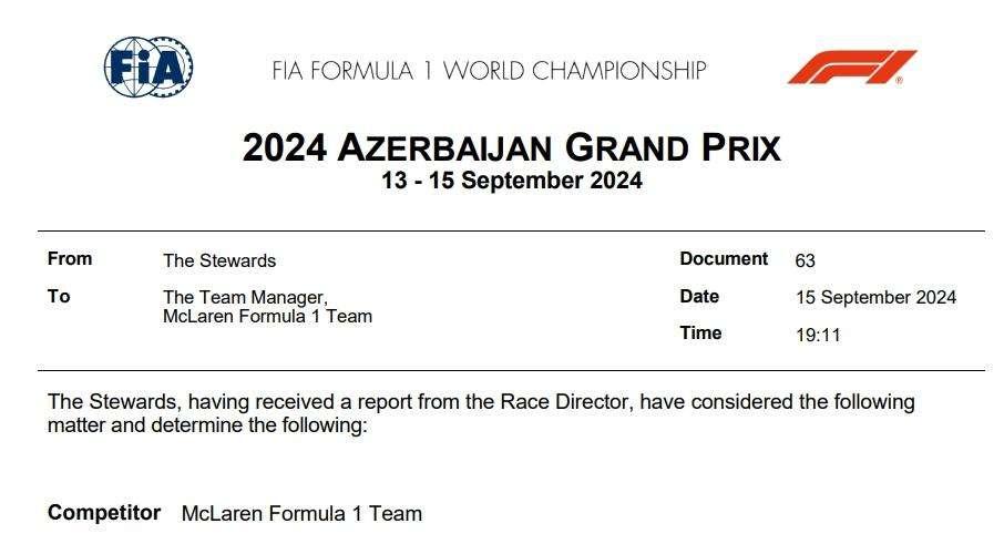 F1 | UFFICIALE, McLaren multata per ingressi del personale in Parc Fermé