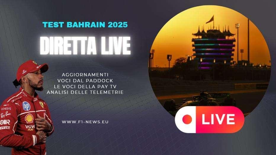 Diretta Live F1 | Test Bahrain, Day 3: sale primo Russell in simulazione qualifica