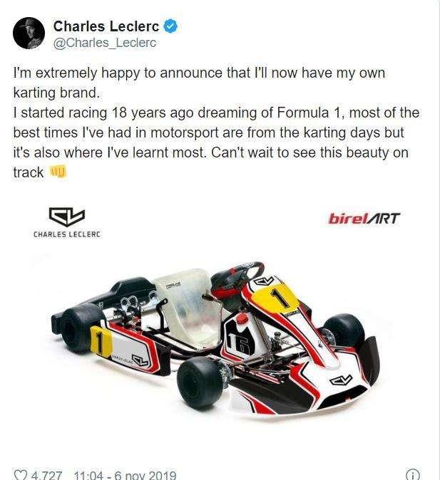 UFFICIALE / Ferrari, Leclerc apre una propria scuderia di kart