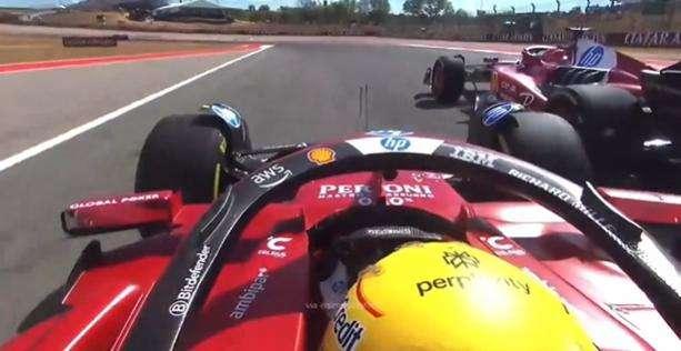 F1 News - Sprint Austin, le Ferrari in battaglia: Leclerc vs Hamilton