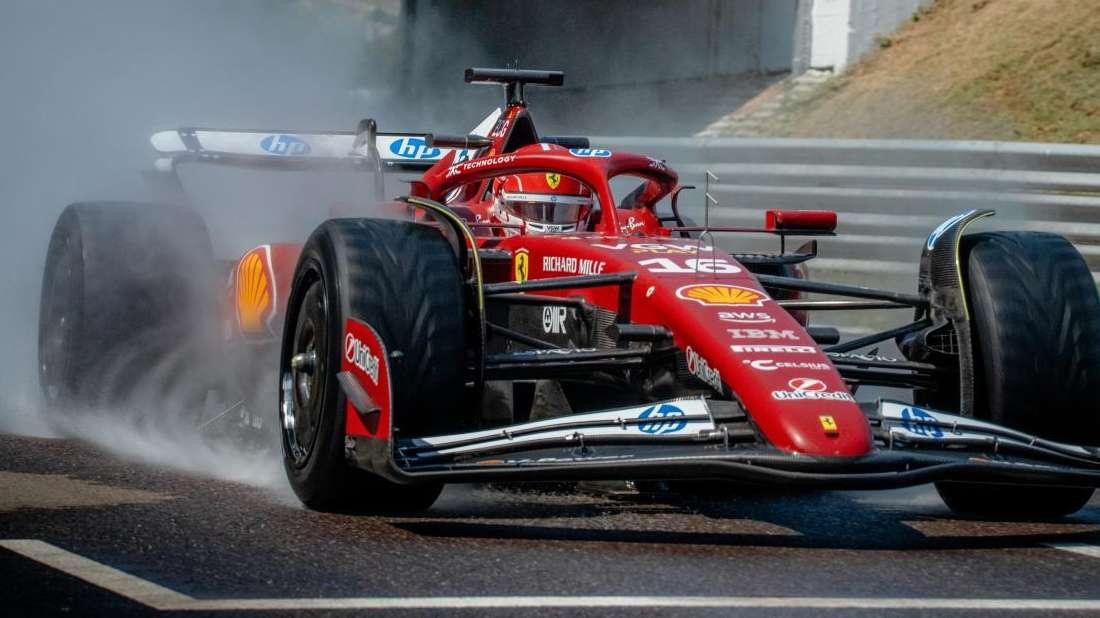 Formula 1 | Ferrari, i test di Leclerc e Zhou a Fiorano: la gallery fotografica