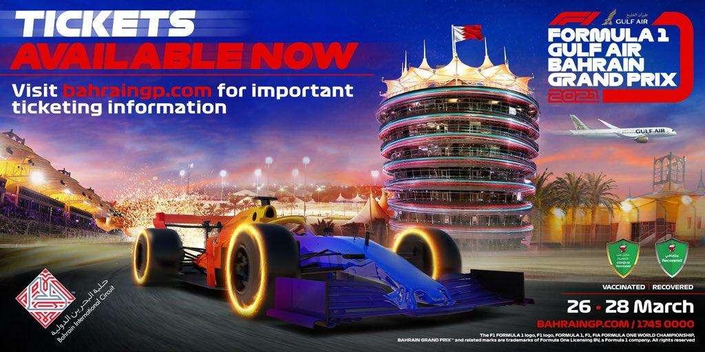 Formula 1 / Bahrain, biglietti in vendita per vaccinati o guariti dal Covid