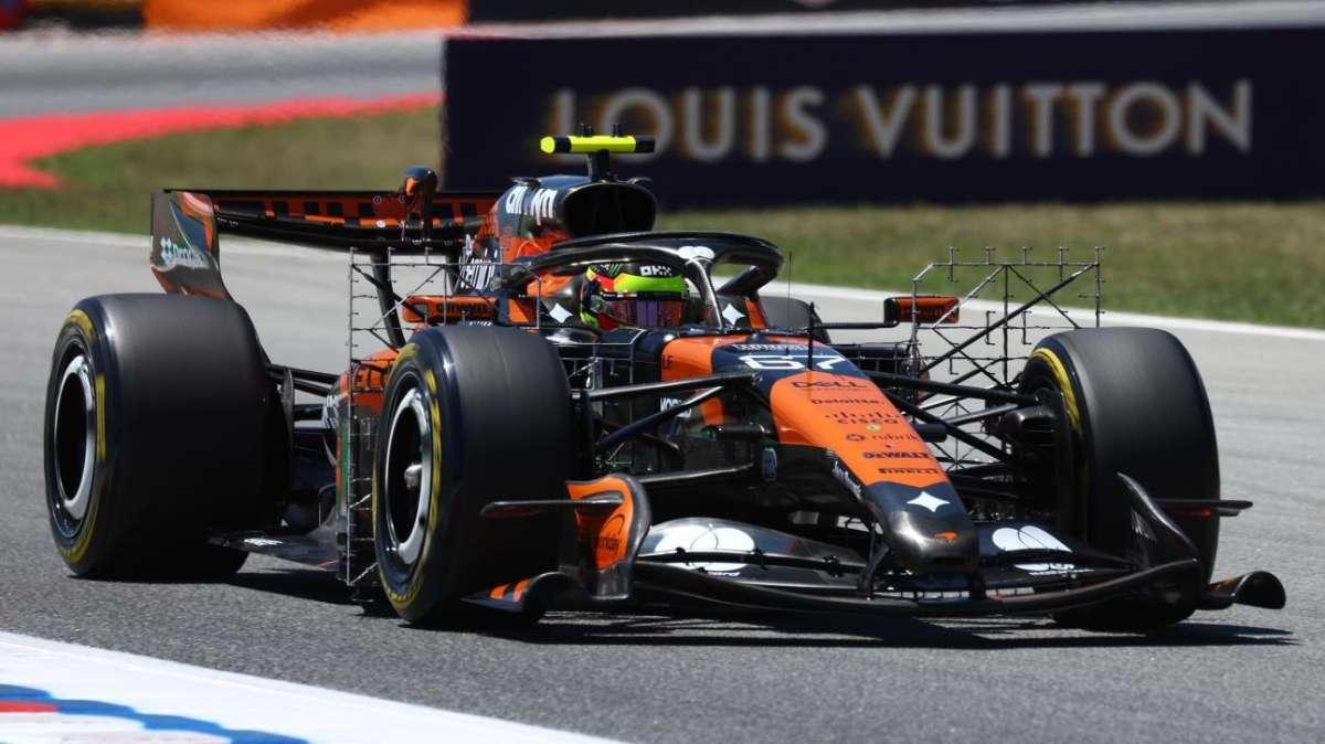 F1 | McLaren spinge per Budapest: fondo nuovo, ala con reverse flap e Fornaroli in FP1