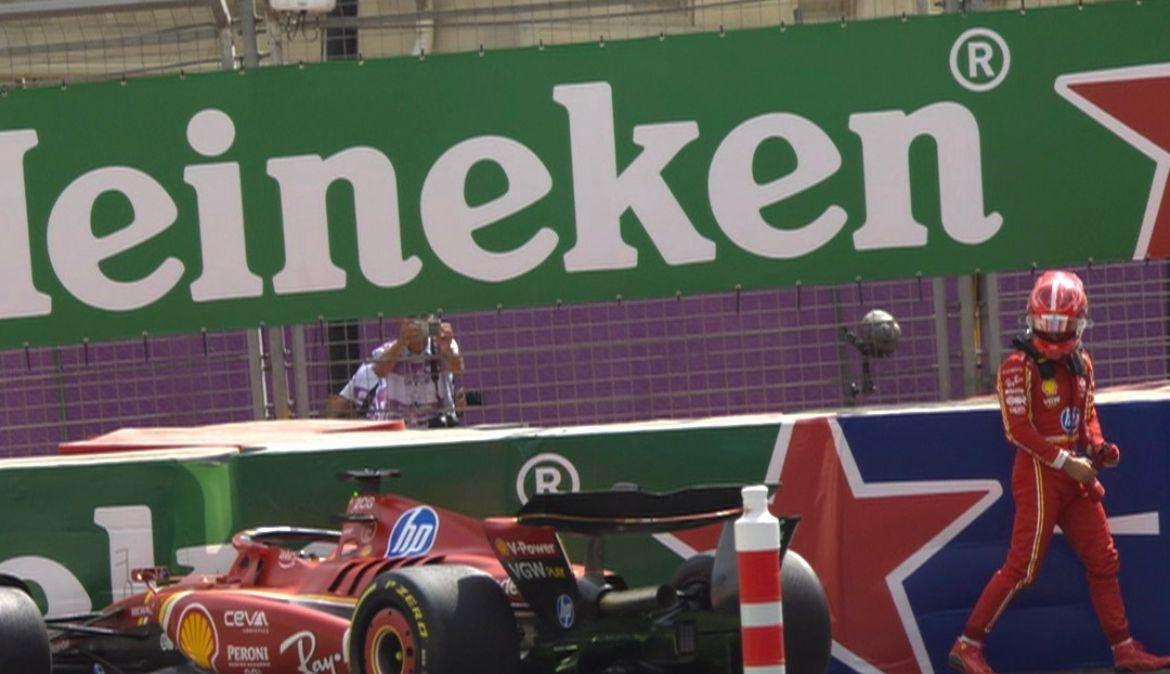 F1 | Ferrari, l'incidente di Leclerc nel dettaglio: "Lui più pronto della pista"