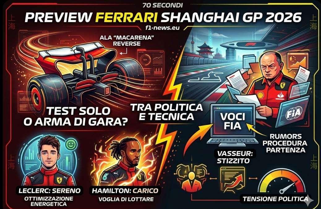 VIDEO F1 | Ferrari tra politica e tecnica a Shanghai: l'arma "Macarena" e lo scontro FIA