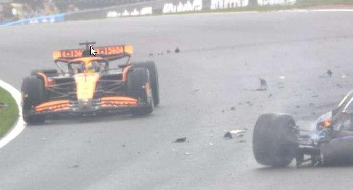 F1 | McLaren, Piastri in apprensione: colpiti tanti detriti di Sargeant