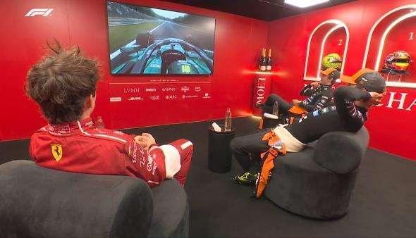 F1 | Norris con ironia: il replay di Spa in cui Piastri l'ha sverniciato