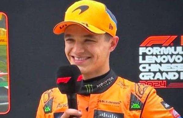 F1 | Gp Cina, Norris 2°: "Ferrari doveva avere 35 secondi di vantaggio. E invece..."