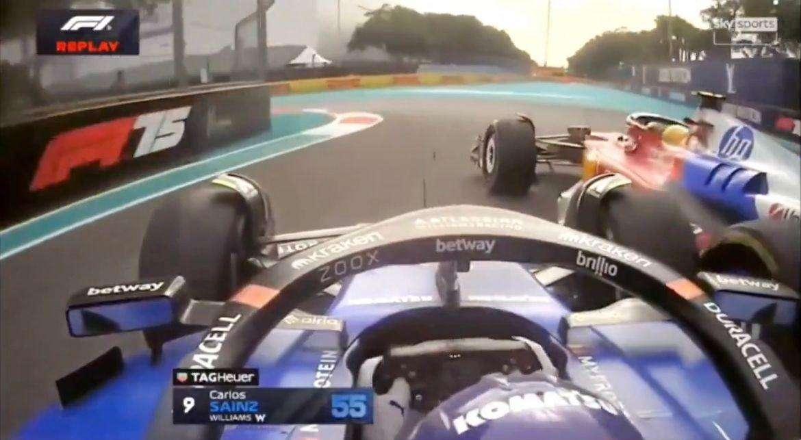 Formula 1 | Williams, Sainz non si dà pace per il contatto con Hamilton