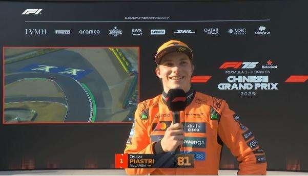 F1 | McLaren, Piastri in pole in Cina: "Nelle Q3 la macchina si è svegliata e..."