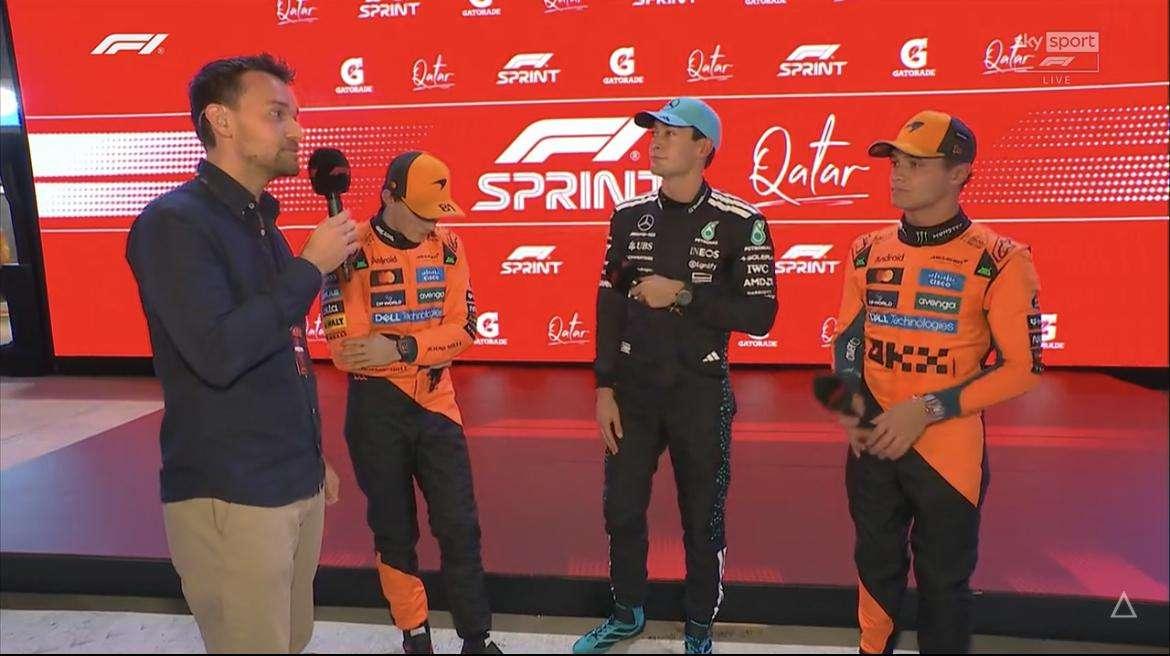 F1 News | Sprint Race Qatar, Russell 2°: "Finito con gomme bruciate"