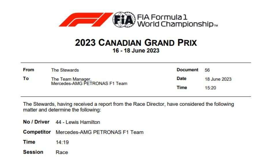 F1 | Unsafe Release, la FIA spiega perché non ha penalizzato Hamilton