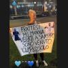 Striscione di un interista a Lazio-Genoa per Frattesi. Che condivide