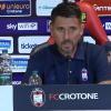 Crotone ko con l'Inter U23, Greco amaro: "Quando subisci un'ingiustizia..."