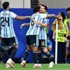 Asado 'istituzionale' per l'Argentina: il presidente Tapia con Lautaro