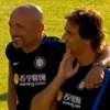 Allenamento breve alla vigilia del Norimberga: solo partitella
