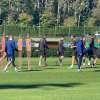 Appiano Gentile, seduta di scarico per il gruppo. A parte solo due giocatori