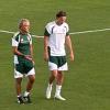 FOTO - Nazionale, primo allenamento a Coverciano: Mancini a colloquio con Esposito
