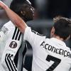 La Juventus domina al debutto in Europa League: NEC travolto 5-0