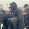 VIDEO - L'Inter verso Bologna: l'arrivo del gruppo a Rho-Fiera