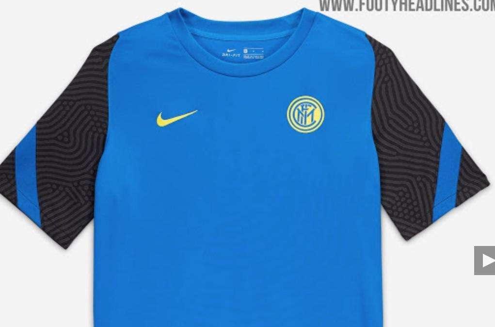 FOTO Footyheadlines - Inter, ecco il kit d'allenamento 2020-21