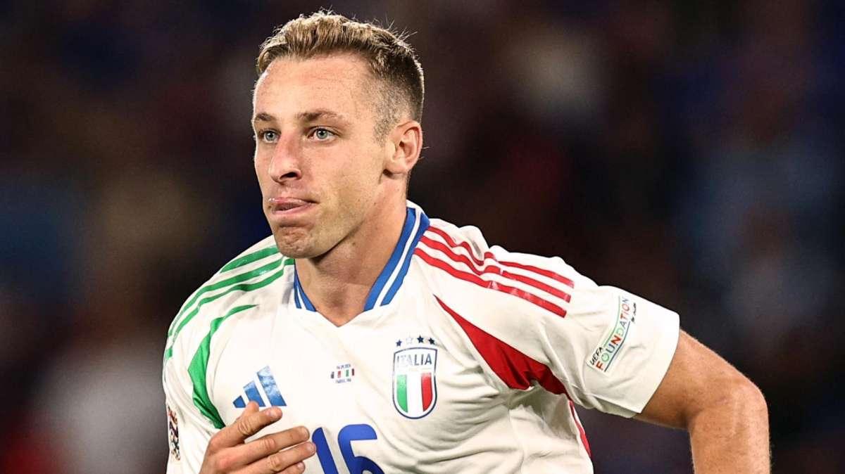Dimarco inventa, Frattesi finalizza di petto: Italia avanti 1-0 su Israele a fine primo tempo