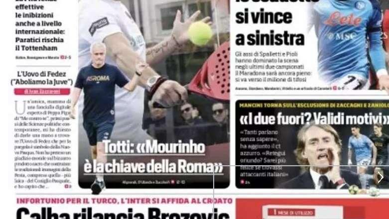 Prima CdS - Calha rilancia Brozovic 
