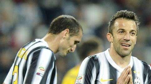Del Piero sorride: "Ringrazio volentieri l'Inter e Milito"