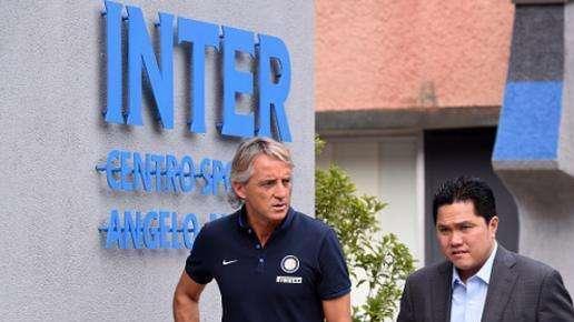 TS - Mancini, congelata idea della buonuscita da 2 mln
