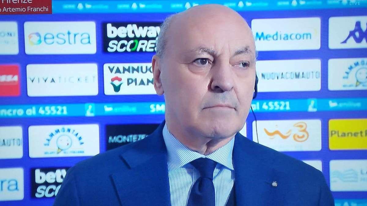 Marotta a DAZN: "La speranza è che Bove possa uscirne velocemente. Rinvio? Rispetto per una situazione delicata"