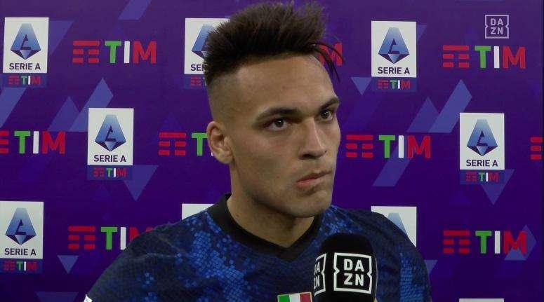 Lautaro a DAZN: "Grazie a tutti per il supporto. Le critiche? Fanno parte del gioco"