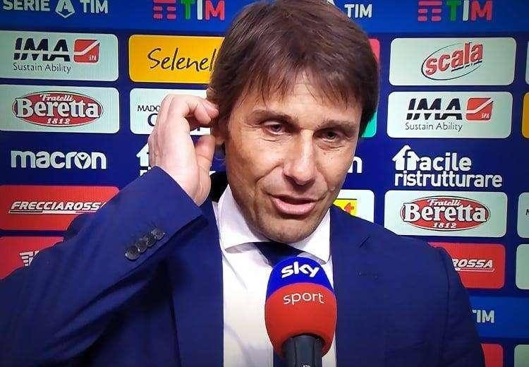Conte: "Abbraccio Scudetto con Oriali? No, ma vediamo qualcosa più vicino. Tutti diamo tutto per l'Inter"