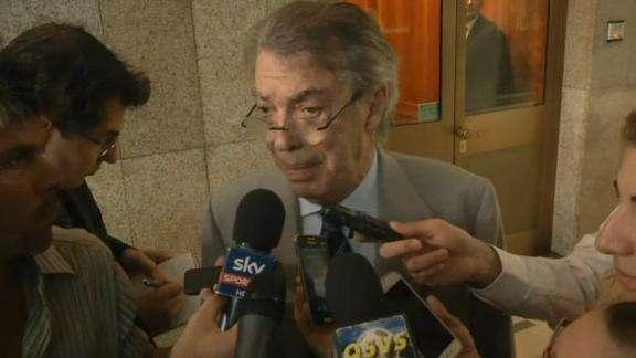 Moratti: "Lautaro all'Inter sta bene, ma la chance di giocare insieme a Messi è sempre una motivazione"