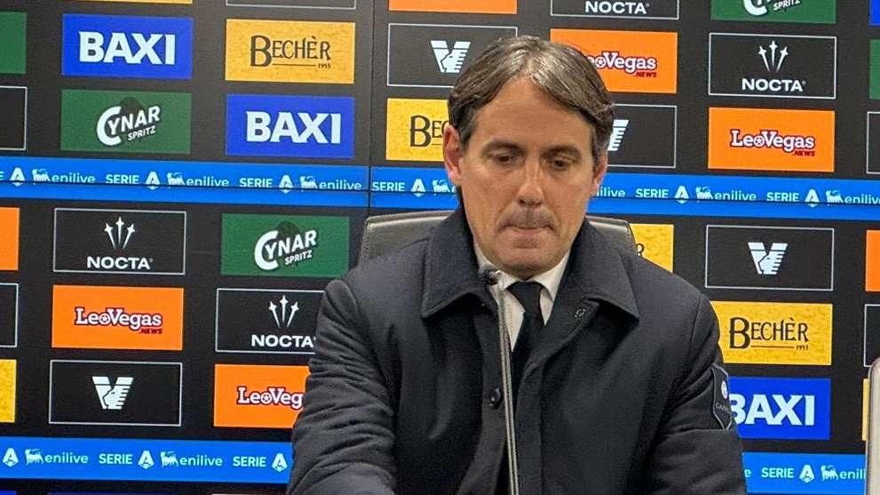 Inzaghi in conferenza: "Se fossi in Frattesi continuerei qui. Quando non vinciamo si parla di litigi, nulla di ciò"