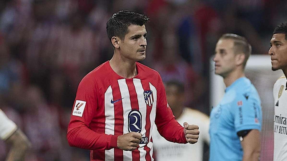 Fiato sospeso per l'Atletico Madrid: Morata esce in lacrime per un infortunio al ginocchio destro