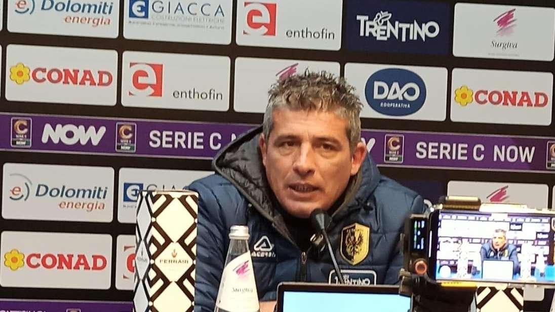 Trento-Inter U23 2-2, Tabbiani: "Io voglio vincere anche quando gioco a briscola, dispiace prendere gol nel recupero"