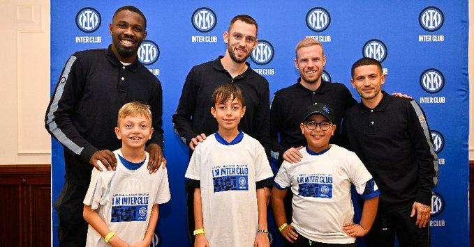 Meet&Greet a Torino: Sensi, Klaassen, De Vrij e Thuram incontrano i giovani tifosi