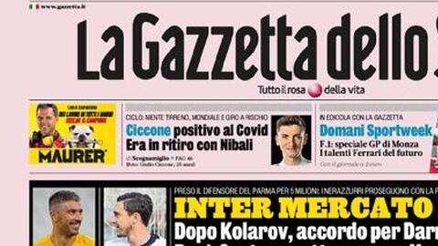 Prima GdS - Inter, mercato low cost: dopo Kolarov, accordo per Darmian