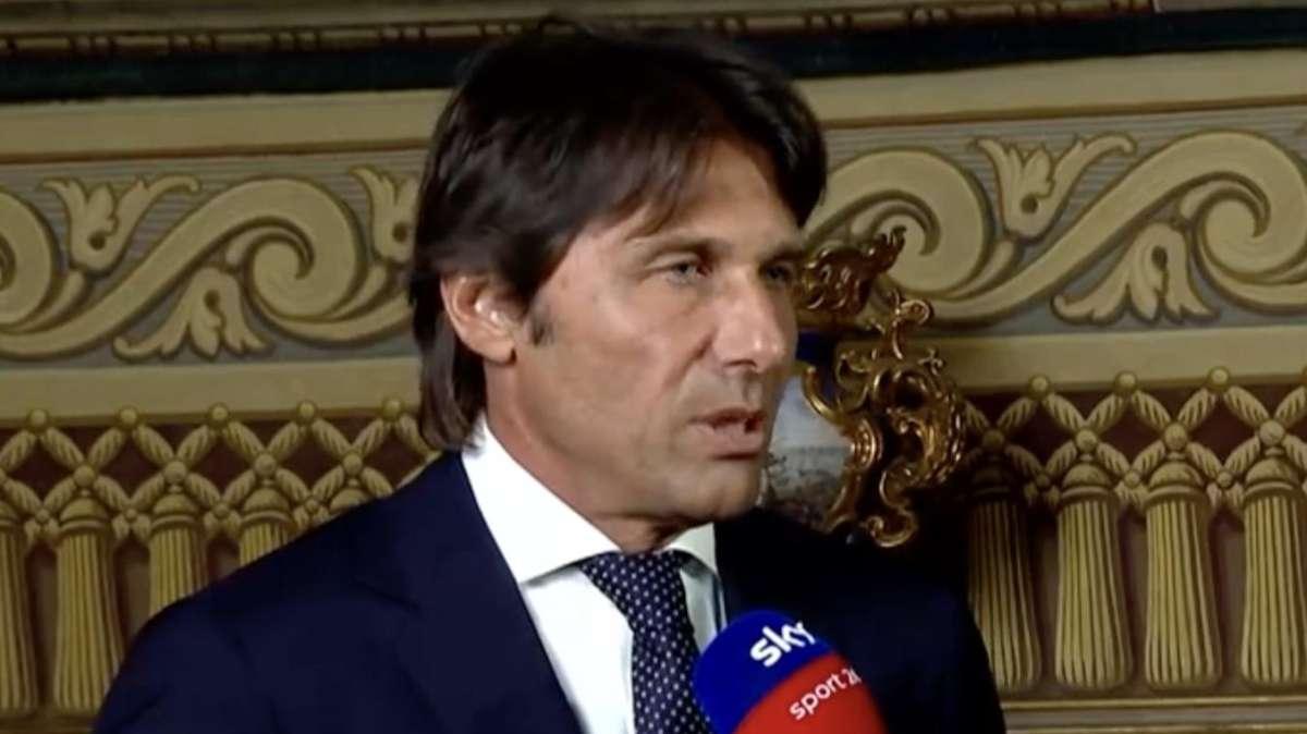 Conte: "Titolo al primo colpo? Magari non c'è due senza tre. Ma niente illusioni, siamo arrivati a -40 dall'Inter"