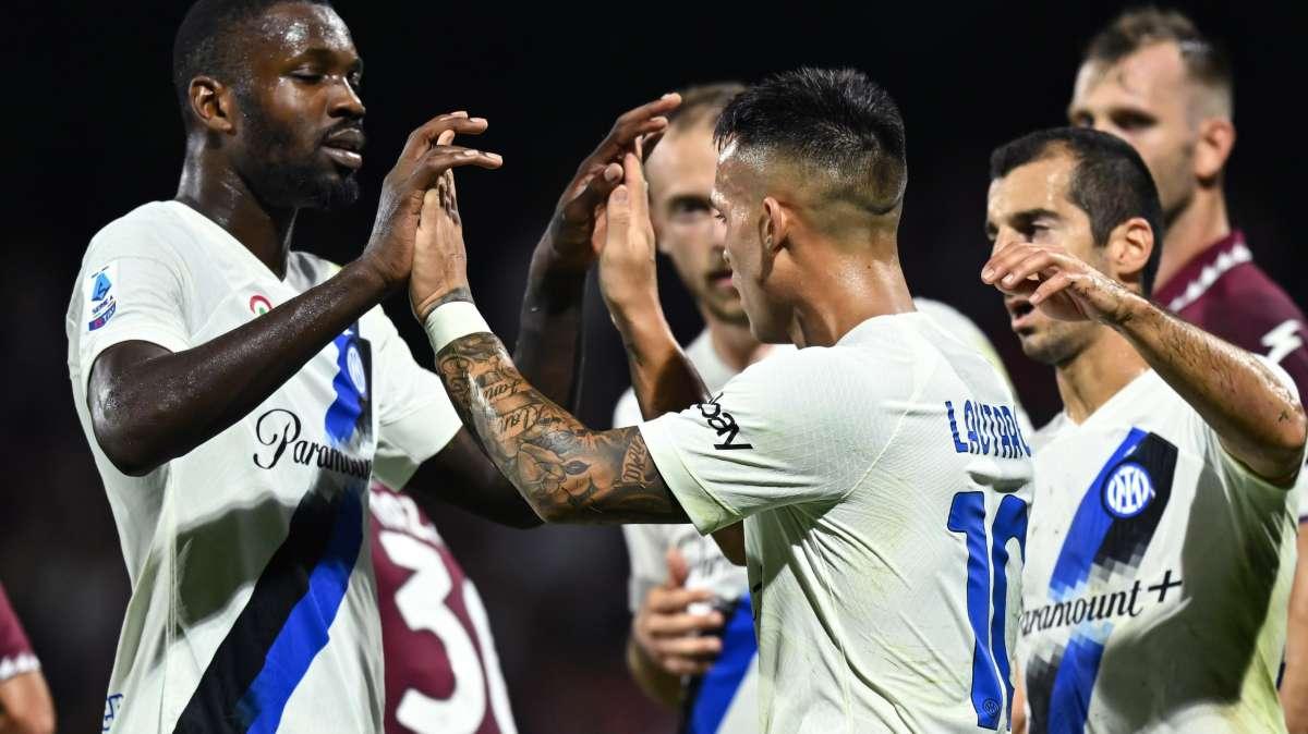Inter in campo venerdì contro la Salernitana: dove vedere il match in diretta tv