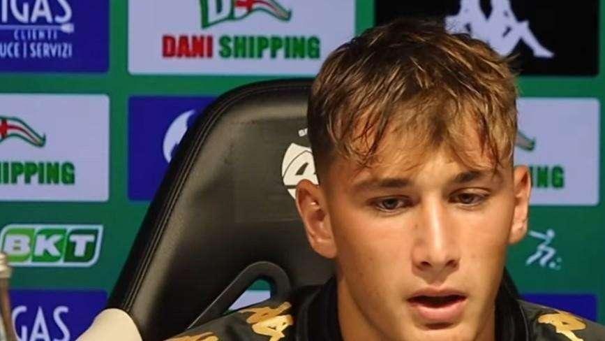 Pio Esposito avvisa il fratello Sebastiano: "La cena la paga lui, gioca in Serie A"