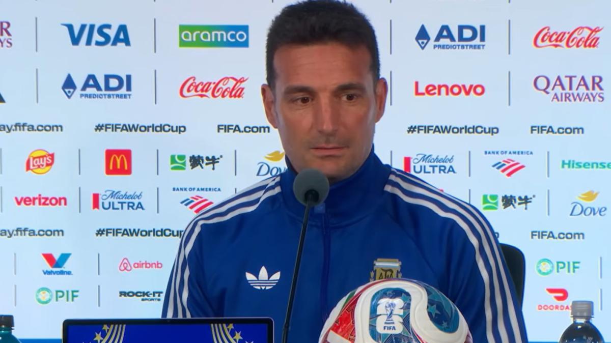 Argentina, tanti cambi con la Giordania. Scaloni: "Chi giocherà, lo meriterà"