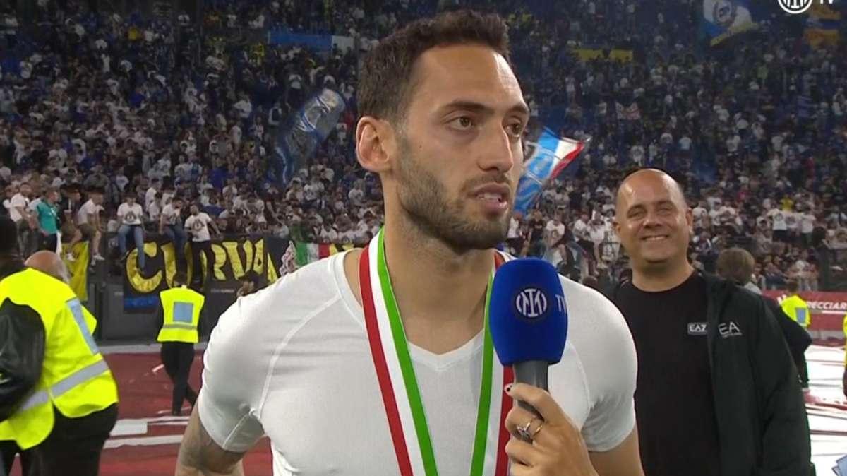 Calhanoglu a ITV: "Non posso spiegare l'amore di questi tifosi, anche se sono arrivato dall'altra parte"