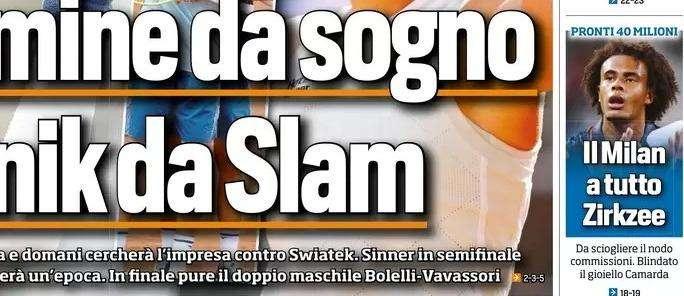 Prima TS - Il Milan a tutto Zirkzee. Calafiori 5 anni alla Juve