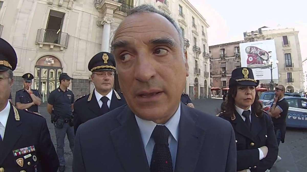 Il questore Cardona: "Chiusura della CN per 5 turni e divieto di trasferta fino a fine stagione"