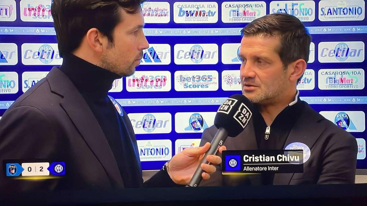 Chivu a DAZN: "Mai messo in discussione Lautaro. Lo abbraccio ogni giorno, peccato non ci sia il 'Big Brother'"